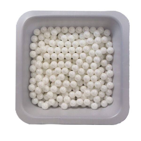 Zirconium Oxide Beads 5 mm. 1 lb. (.45kg) - Image 2